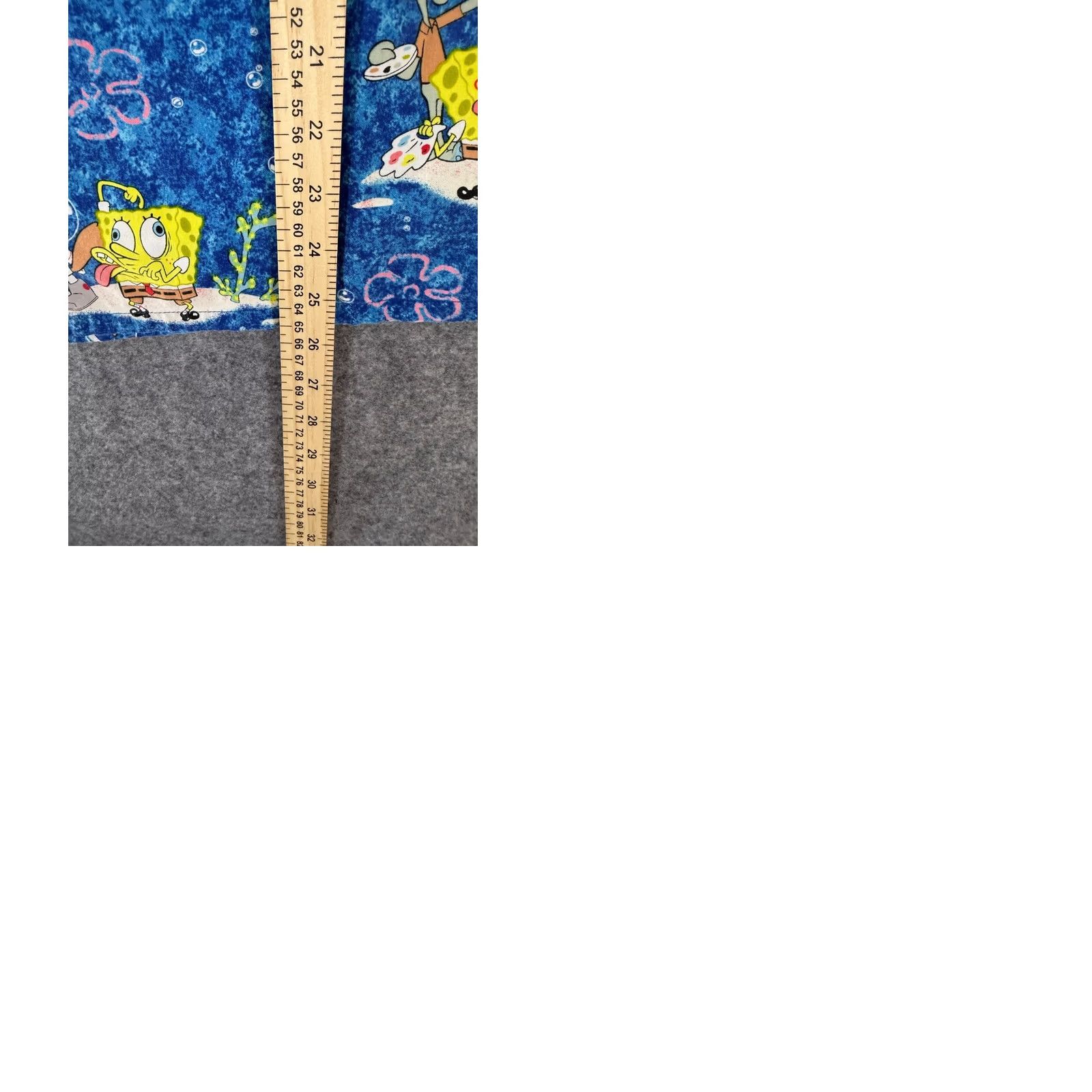 Nickelodeon VINTAGE Nickelodeon SpongeBob SquarePants Scrub Top Shirt Womens XS Blue V-Neck Pockets Size XS / US 0-2 / IT 36-38 - 9 Thumbnail