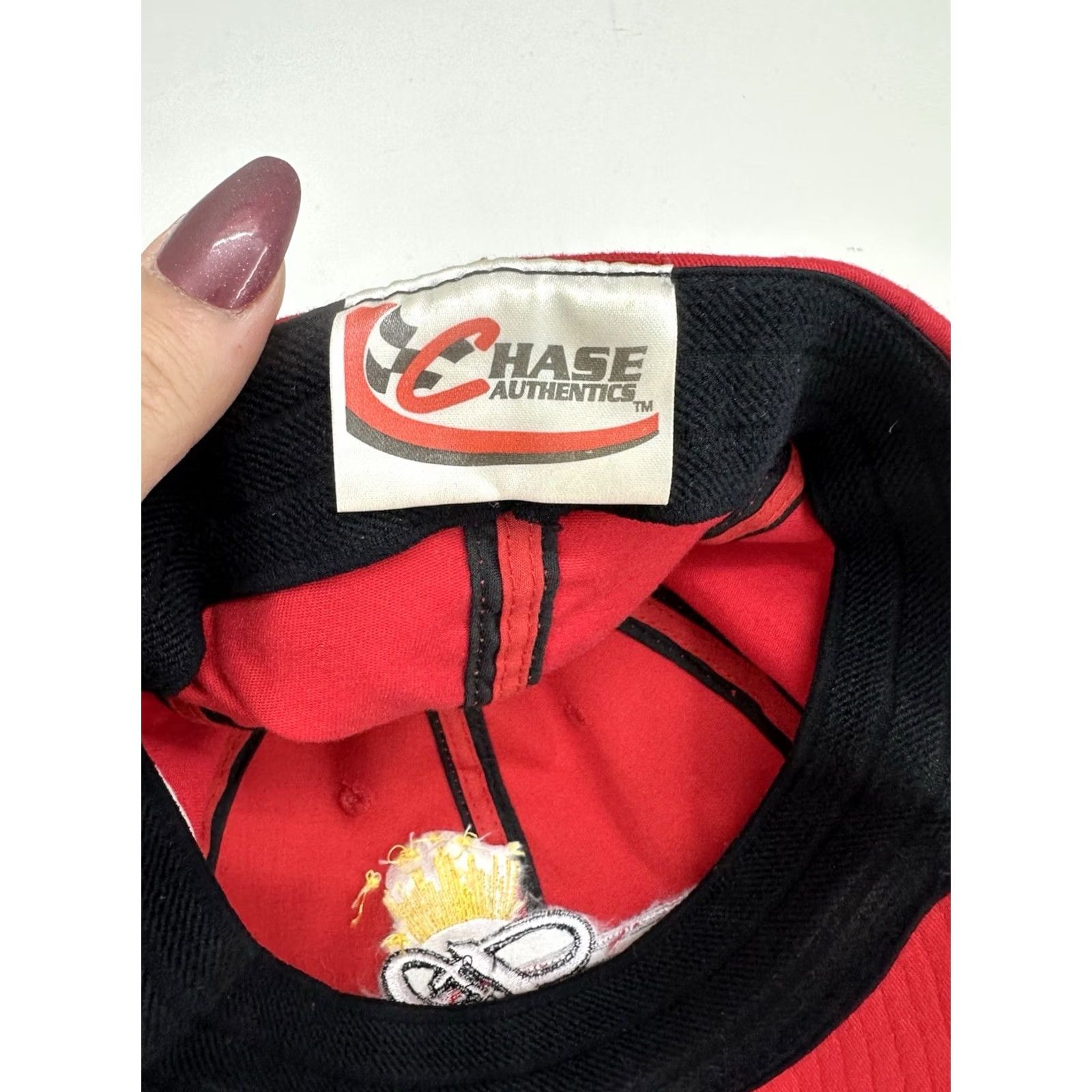 Chase Authentics Chase Authentics Fitted Hat Red NBA Chicago All Star Game 2003 Red Budweiser Mens Baseball Cap One Size Vintage Size ONE SIZE - 5 Thumbnail