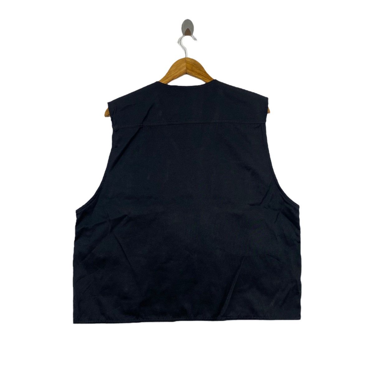 Japanese Brand LONELY WOLF Japanese Brand Multi Pockets Black Vest Jacket Size US XXL / EU 58 / 5 - 3 Thumbnail