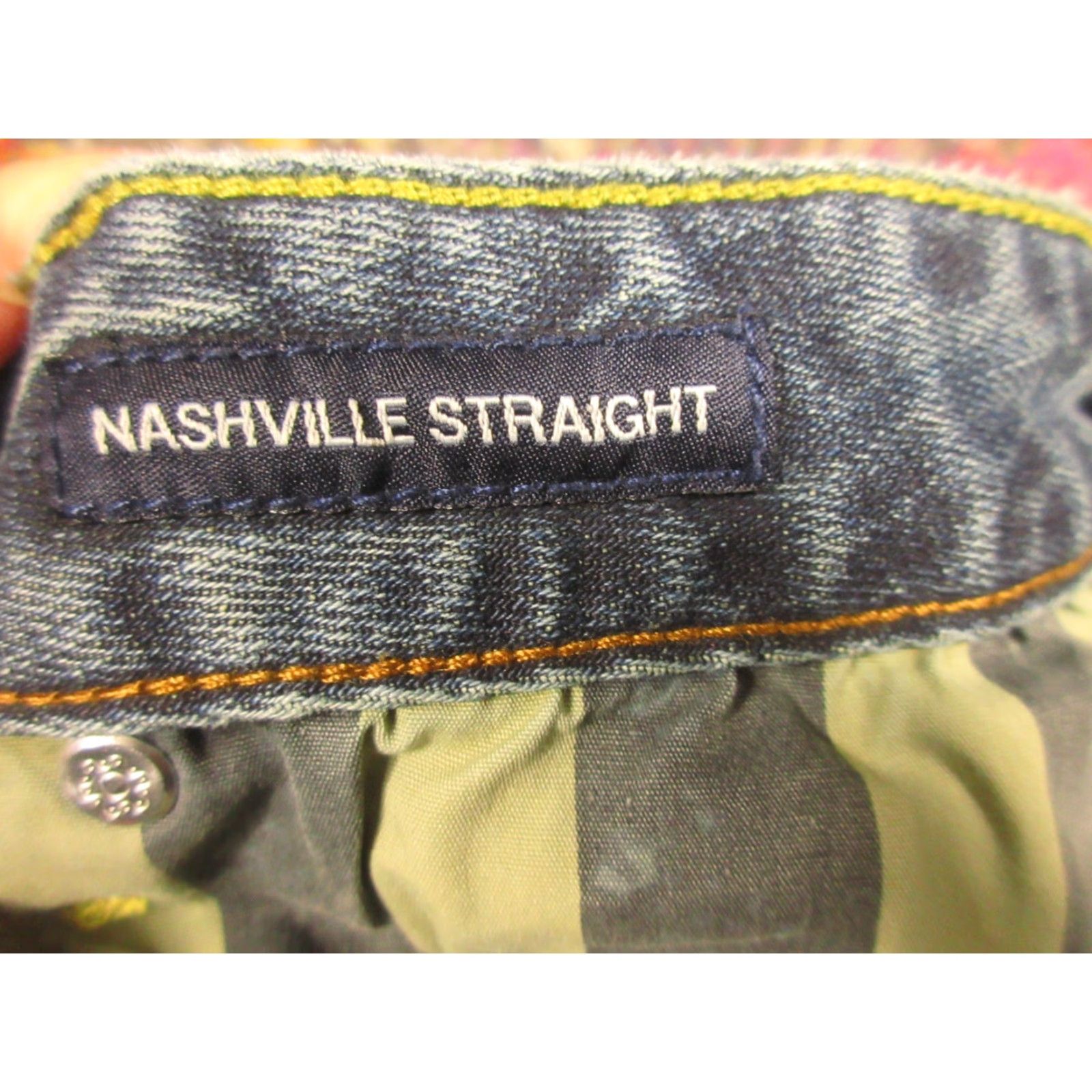 Flag & Anthem Flag & Anthem Jeans 38x34 Mens Nashville Straight Cotton Stretch Denim Size US 38 / EU 54 - 5 Thumbnail