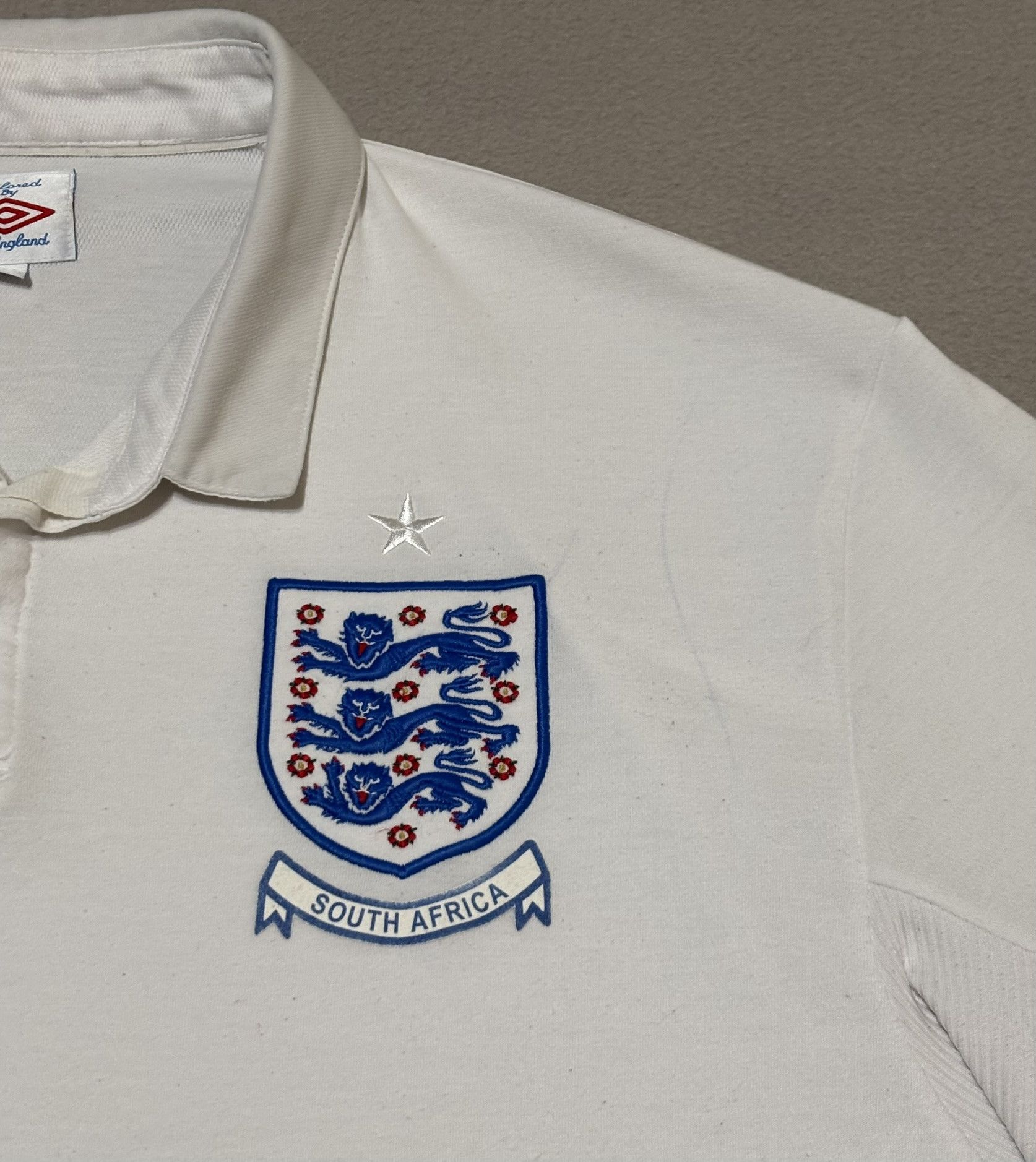Umbro England 2010 Umbro Football Jersey Size XL Size US XL / EU 56 / 4 - 7 Thumbnail