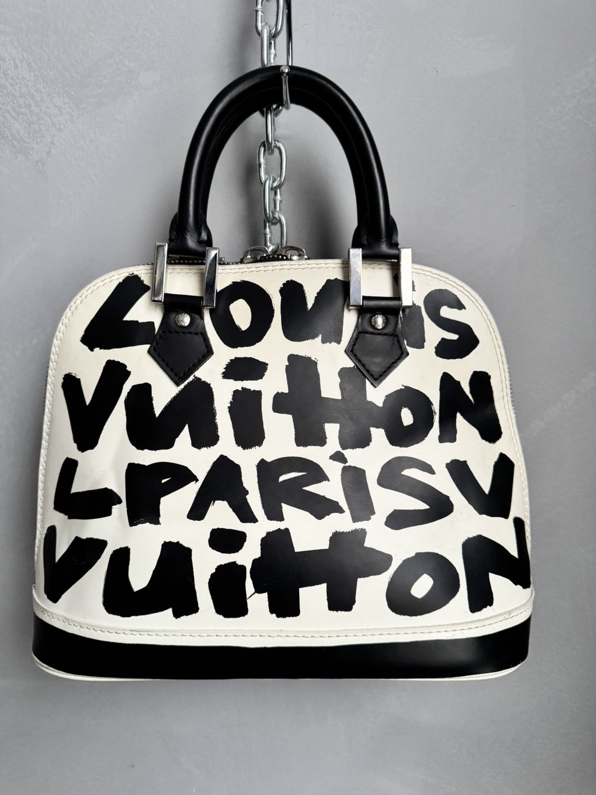 Louis Vuitton Louis Vuitton x Stephen Sprouse Graffiti alma bag 09 BA0051 Size ONE SIZE - 13 Thumbnail