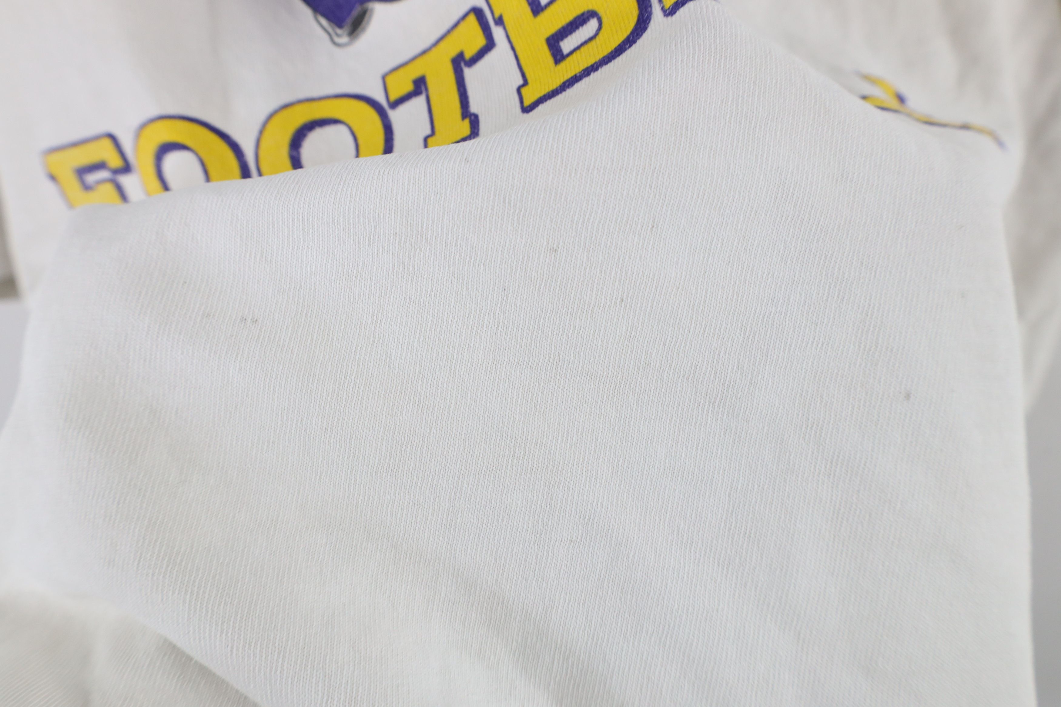 Reebok × Vintage Vintage Reebok Spell Out Minnesota Vikings Football T-Shirt Size US XL / EU 56 / 4 - 9 Thumbnail