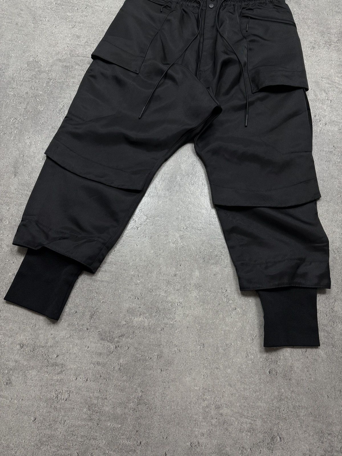 Y-3 Avant Garde Y-3 Pants Tech Twill Cargo Pants Yohji Yamomoto Size US 34 / EU 50 - 3 Thumbnail