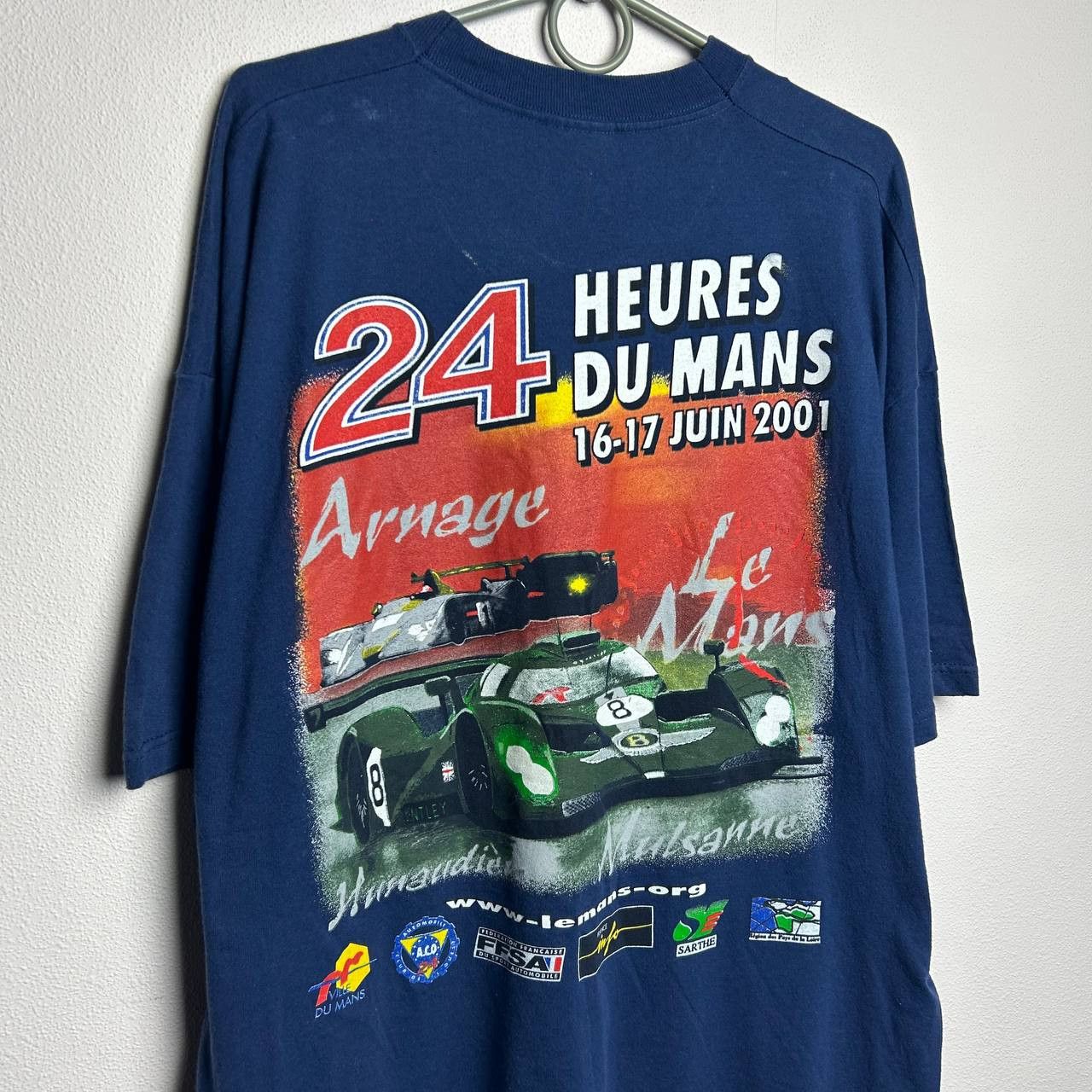Bentley Vintage Bentley Big Logo screen stars 90s racing nascar tee Size US XXL / EU 58 / 5 - 2 Thumbnail