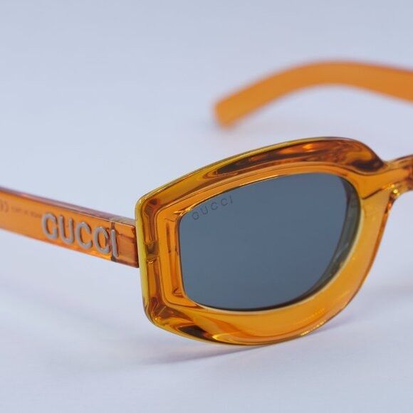 Gucci Gucci GG1719S 005 Sunglasses Orange - Lowest Price! Size ONE SIZE - 9 Thumbnail