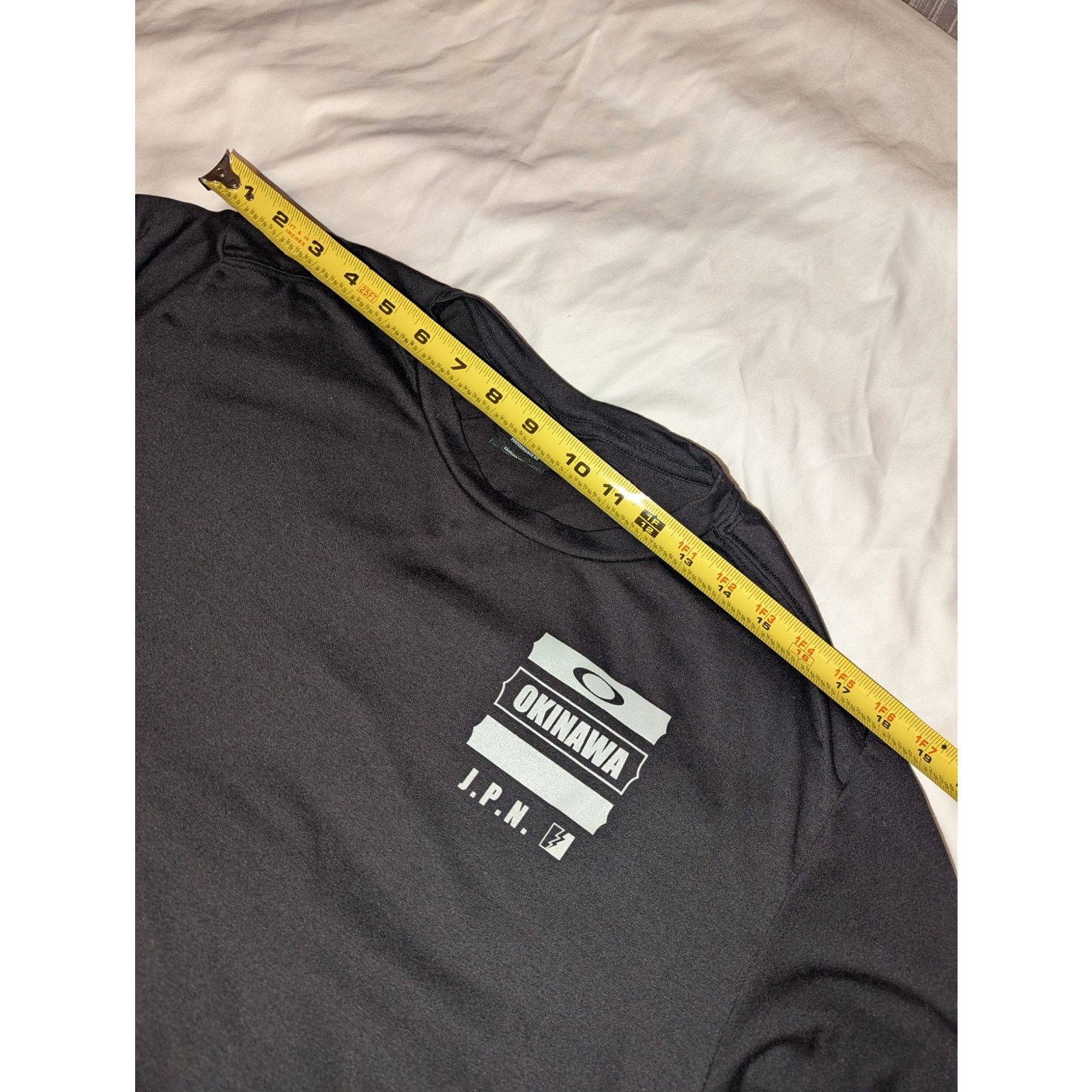 Oakley Rare Oakley Okinawa Japan Performance T Shirt Large Black Size US L / EU 52-54 / 3 - 6 Thumbnail