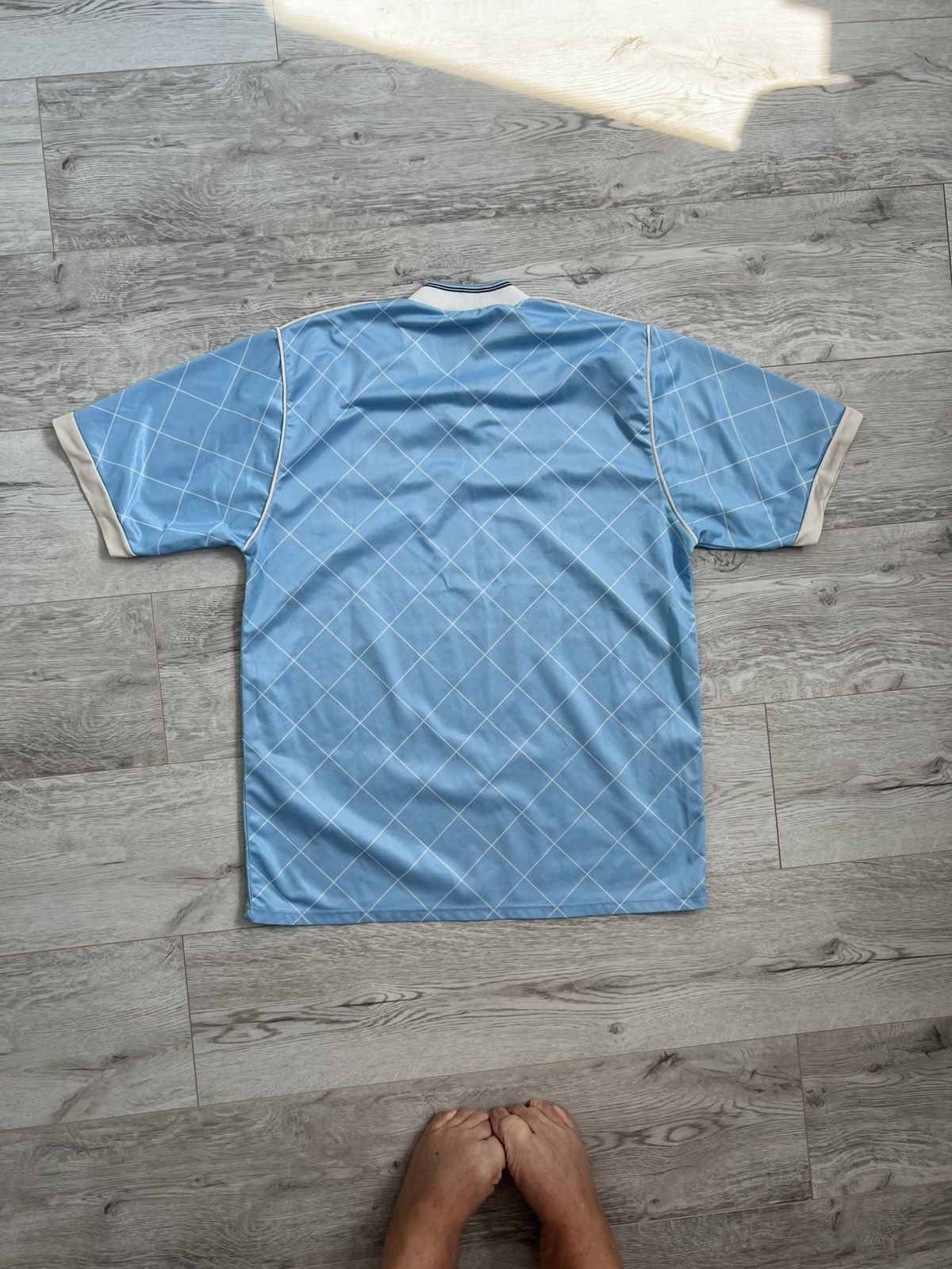 Umbro Manchester City Umbro vintage t shirt rare 1987-89 size L Size US L / EU 52-54 / 3 - 5 Thumbnail