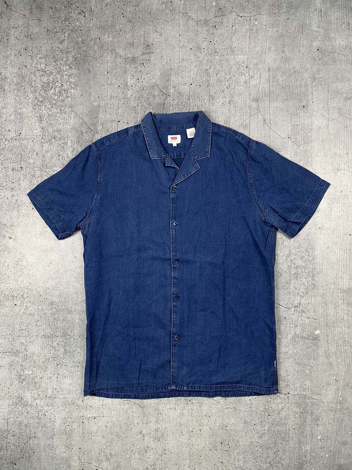 Polo Ralph Lauren × Vintage Vintage Polo Ralph Lauren Blue Denim Shirt Size US M / EU 48-50 / 2 - 1 Thumbnail