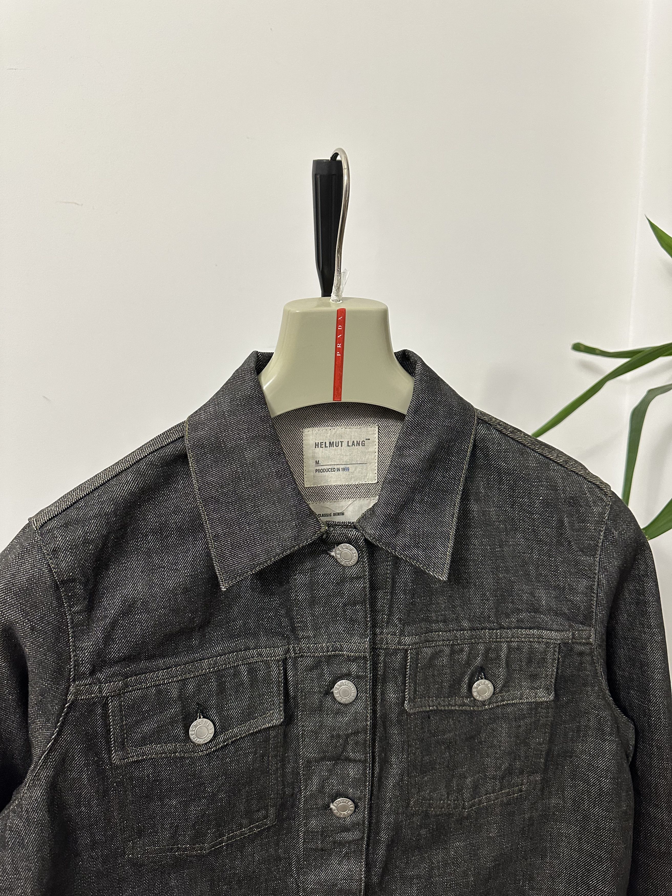 helmut lang 1999 後半 USED】HELMUT LANG 1999 LINE PAINT FIELD COAT KH