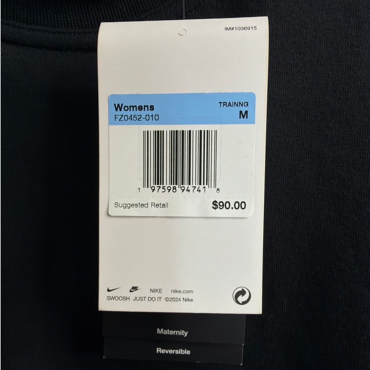 Nike NWT Nike One Reversible French Terry Maternity Pullover Top Size M / US 6-8 / IT 42-44 - 12 Thumbnail