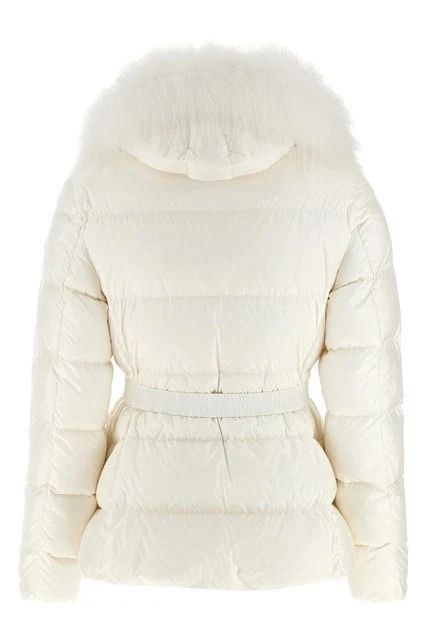 MONCLER Boed $2710 Women's White Down Jacket New