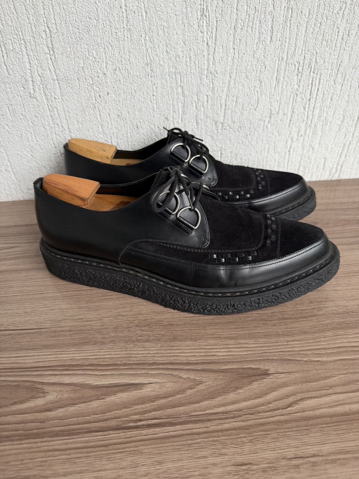 Saint Laurent Paris Fw14 D ring creeper by Hefi slimane Size US 11 / EU 44 - 3 Thumbnail