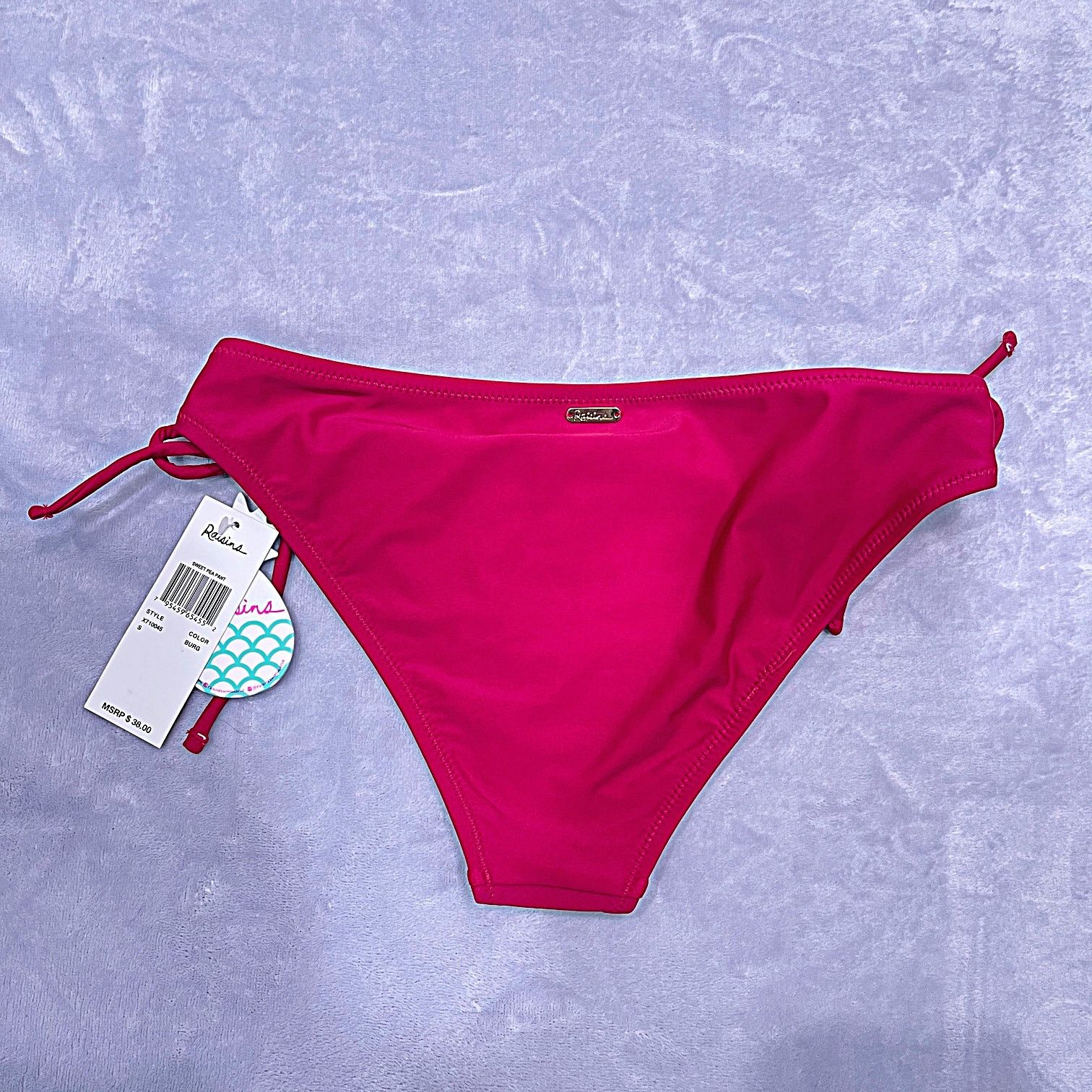 Other RAISINS Sweet Pea Cheeky Side Tie Bikini Bottom Womens Small Size S / US 4 / IT 40 - 4 Thumbnail