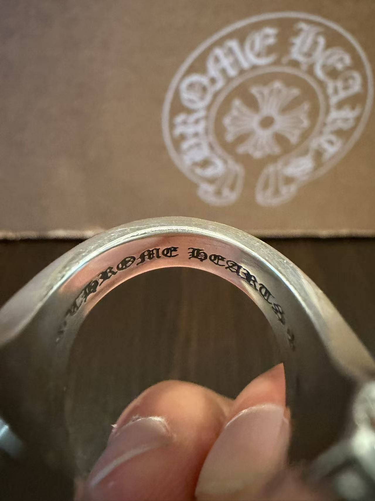 Chrome Hearts Chrome Hearts ChainMail Ring US8 Size ONE SIZE - 8 Thumbnail