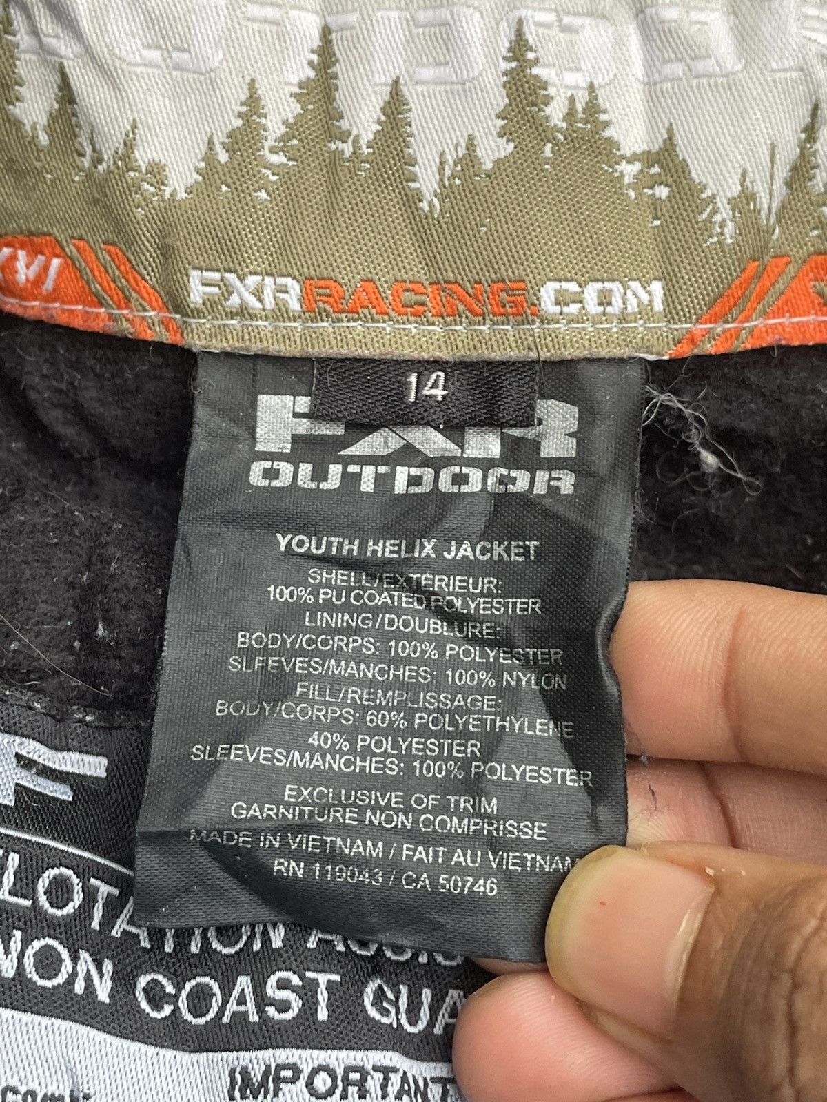 Realtree FXR Helix Realtree Camouflage Racing Jacket Size XS / US 0-2 / IT 36-38 - 6 Thumbnail