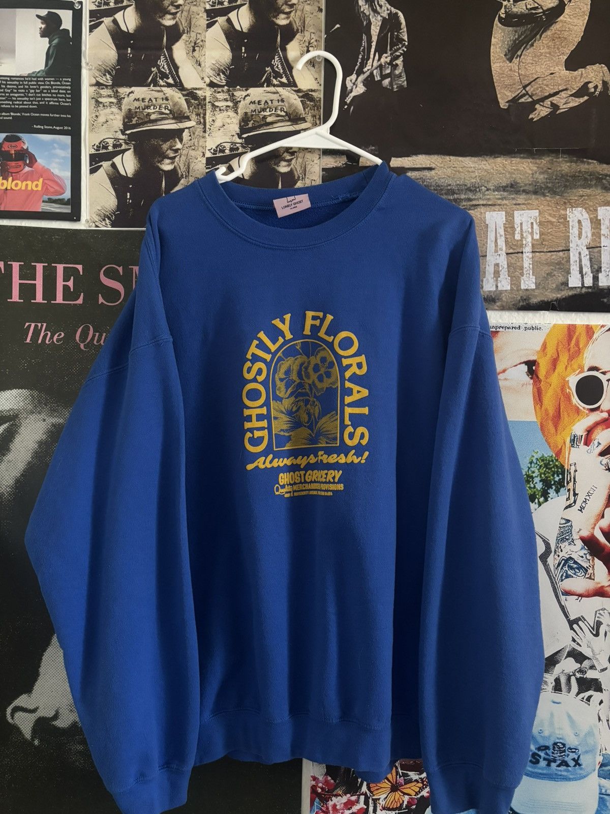 Other Lonelt Ghost blue sweater Size XL / US 12-14 / IT 48-50 - 1 Thumbnail