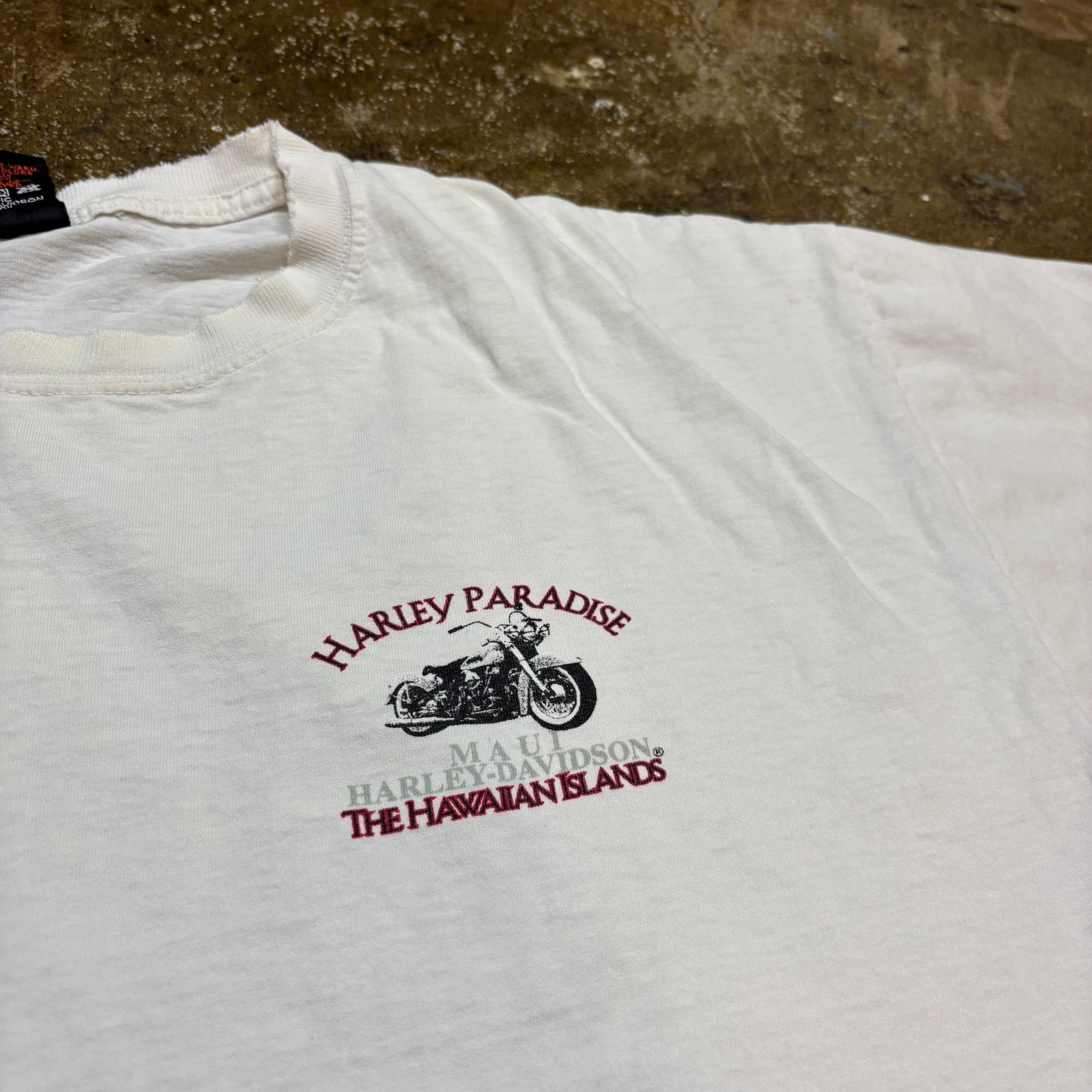 Harley Davidson × Vintage Vintage 90s Harley Davidson Paradise Hawaii Shirt Men's L Size US L / EU 52-54 / 3 - 5 Thumbnail