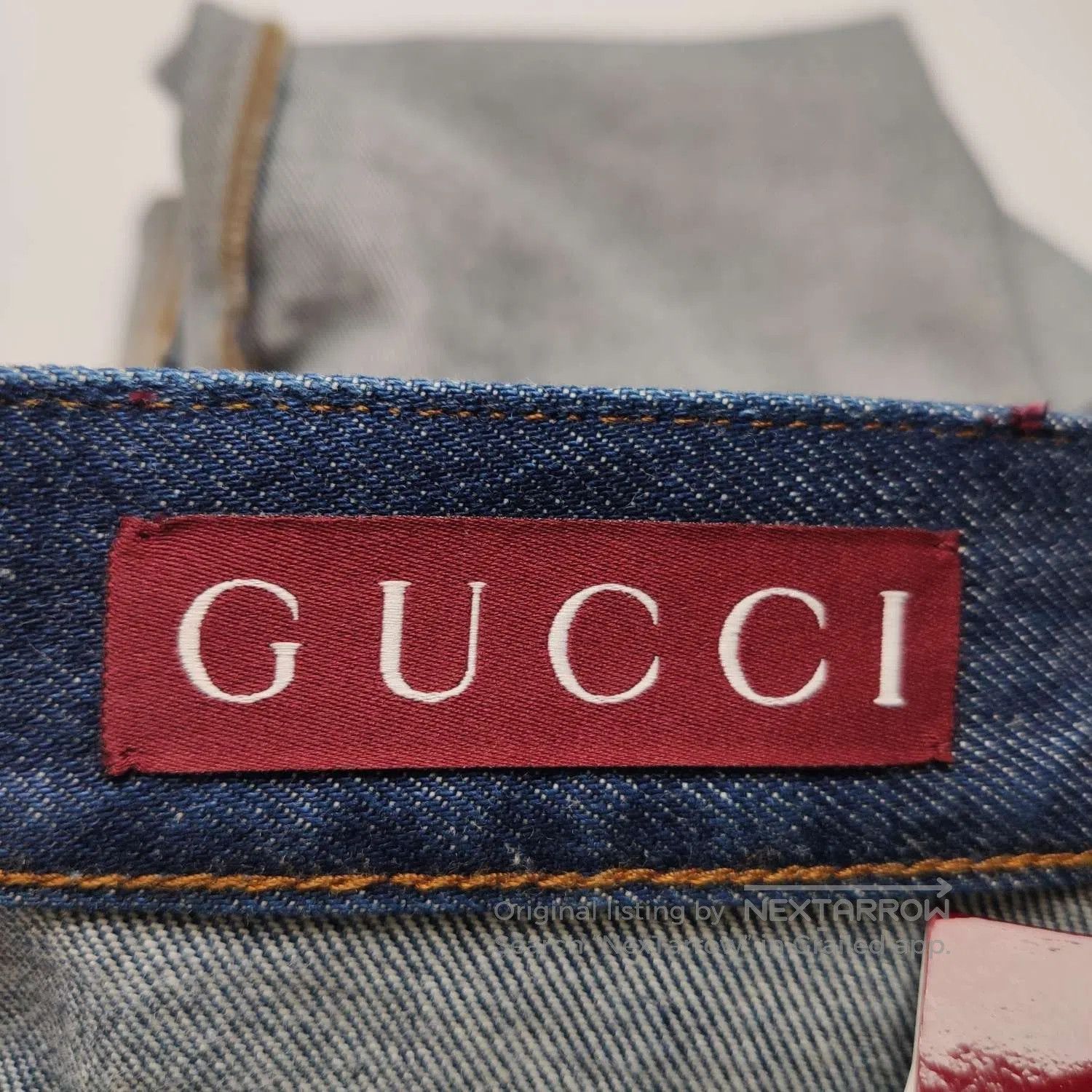Gucci Dark Blue Slim Denim Jeans S. Size US 34 / EU 50 - 3 Thumbnail