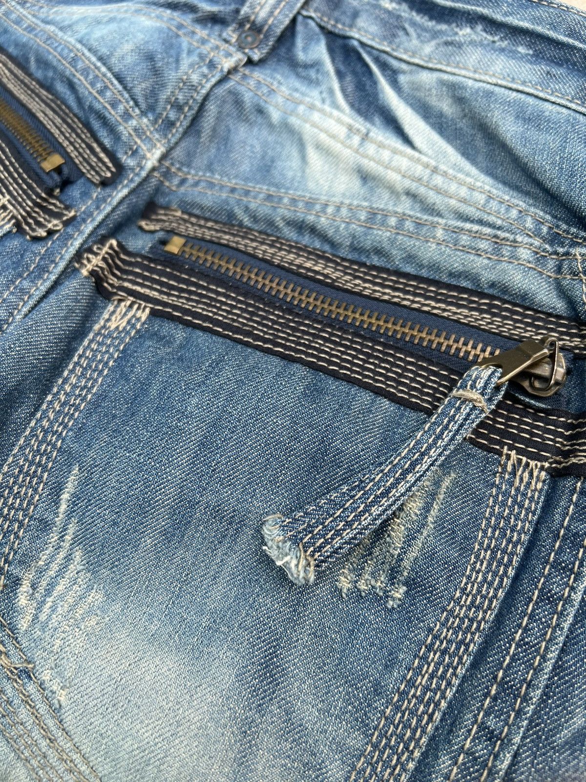 Japanese Brand Joneaa Japanese Patchwork Streetwear Jeans Size US 28 / EU 44 - 4 Thumbnail