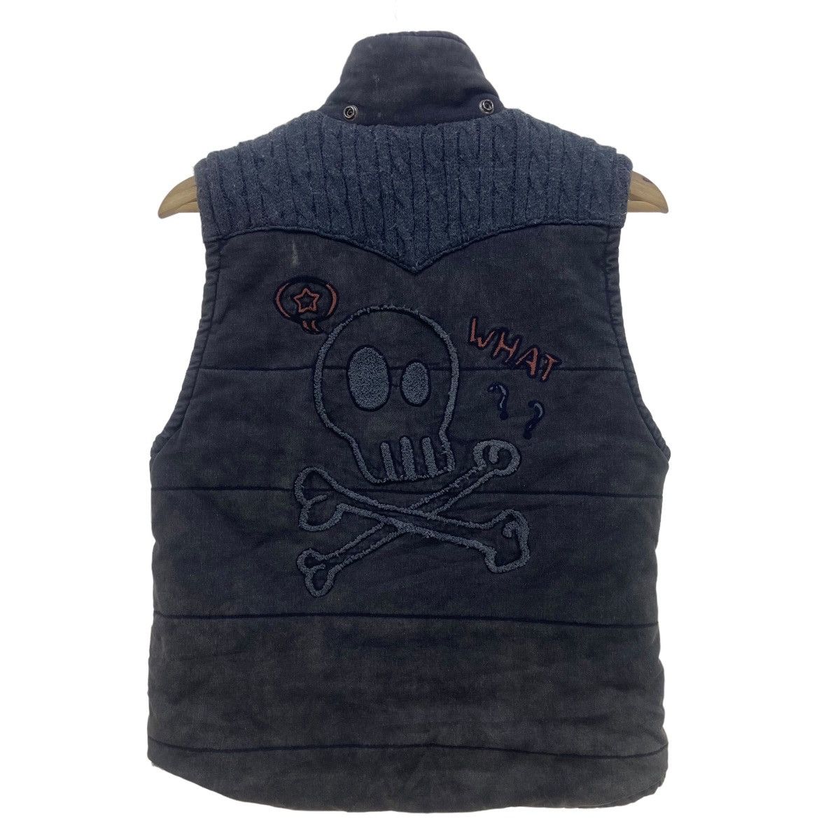 Japanese Brand Japanese Brand Skulls Logo Vests Size US XS / EU 42 / 0 - 1 Thumbnail