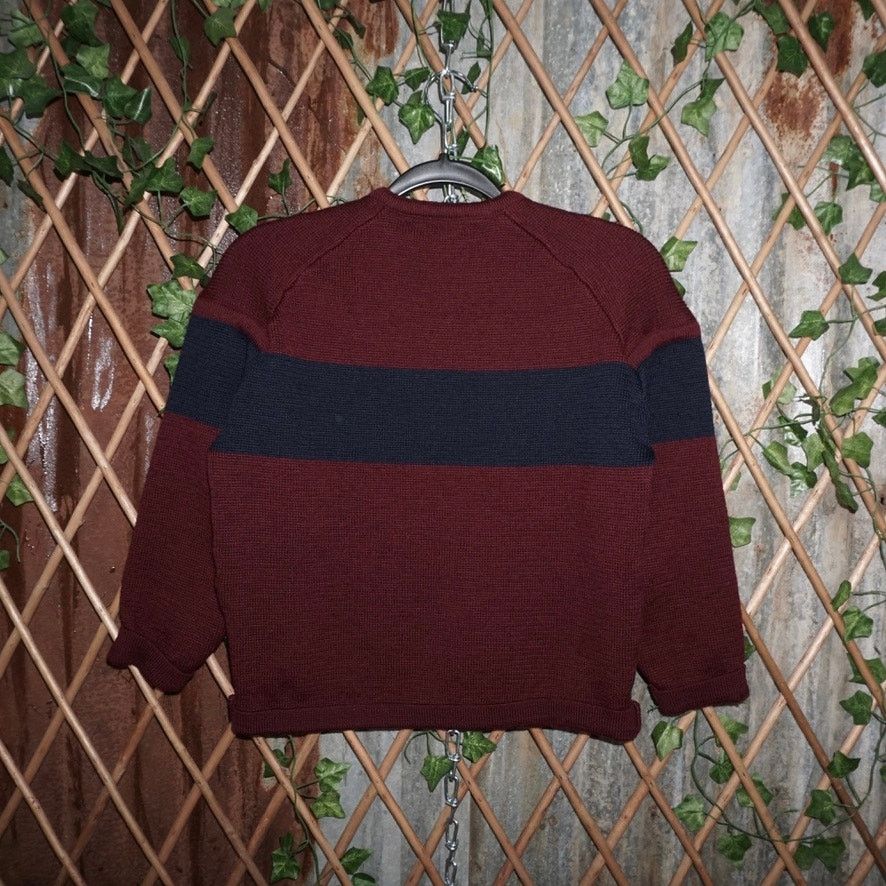 Vintage Small - Vintage Y2K by Dimitri wool 70s stripe knit sweater Size US S / EU 44-46 / 1 - 2 Thumbnail
