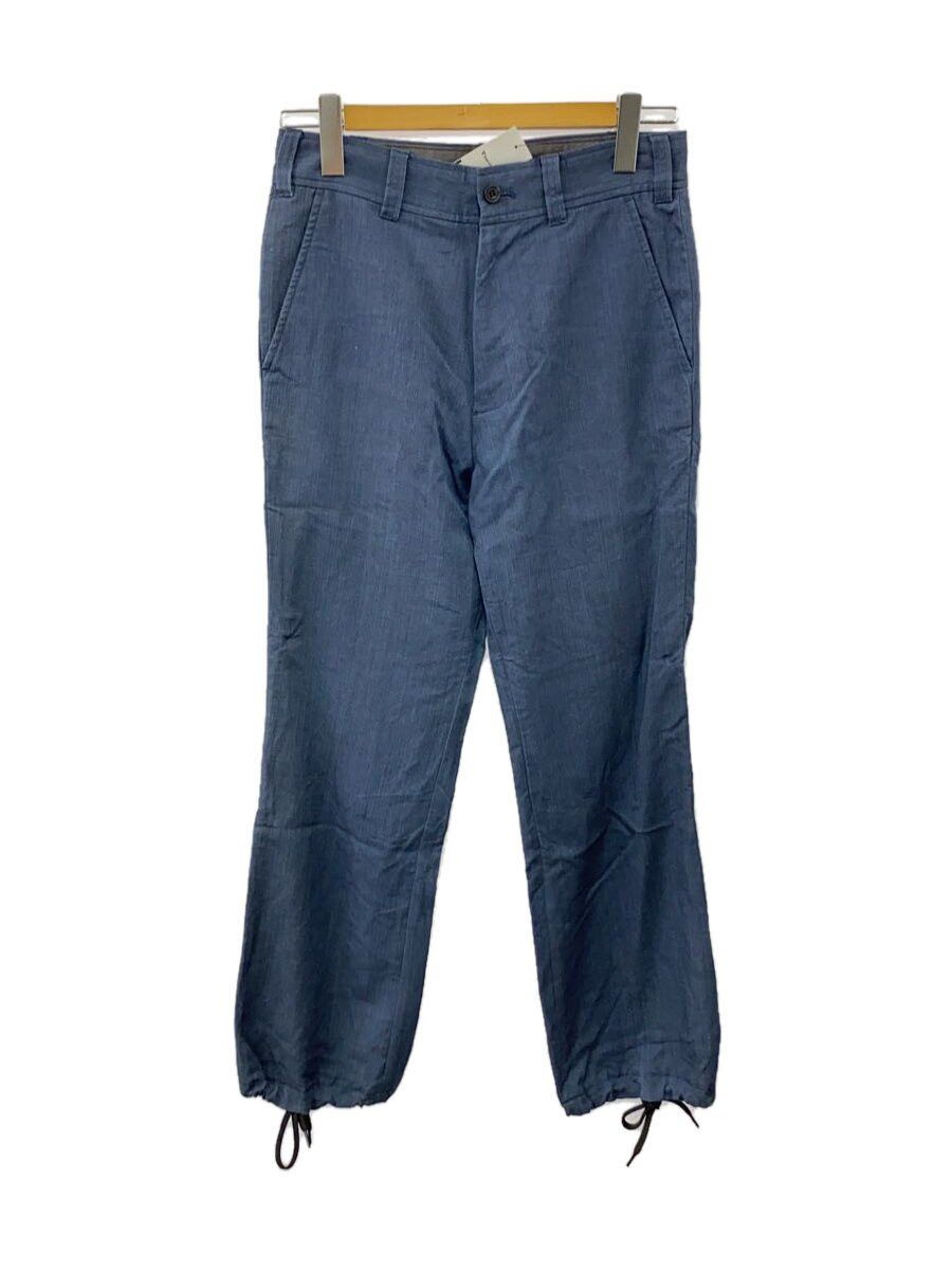 Needles Wool Track Pants Navy Plain