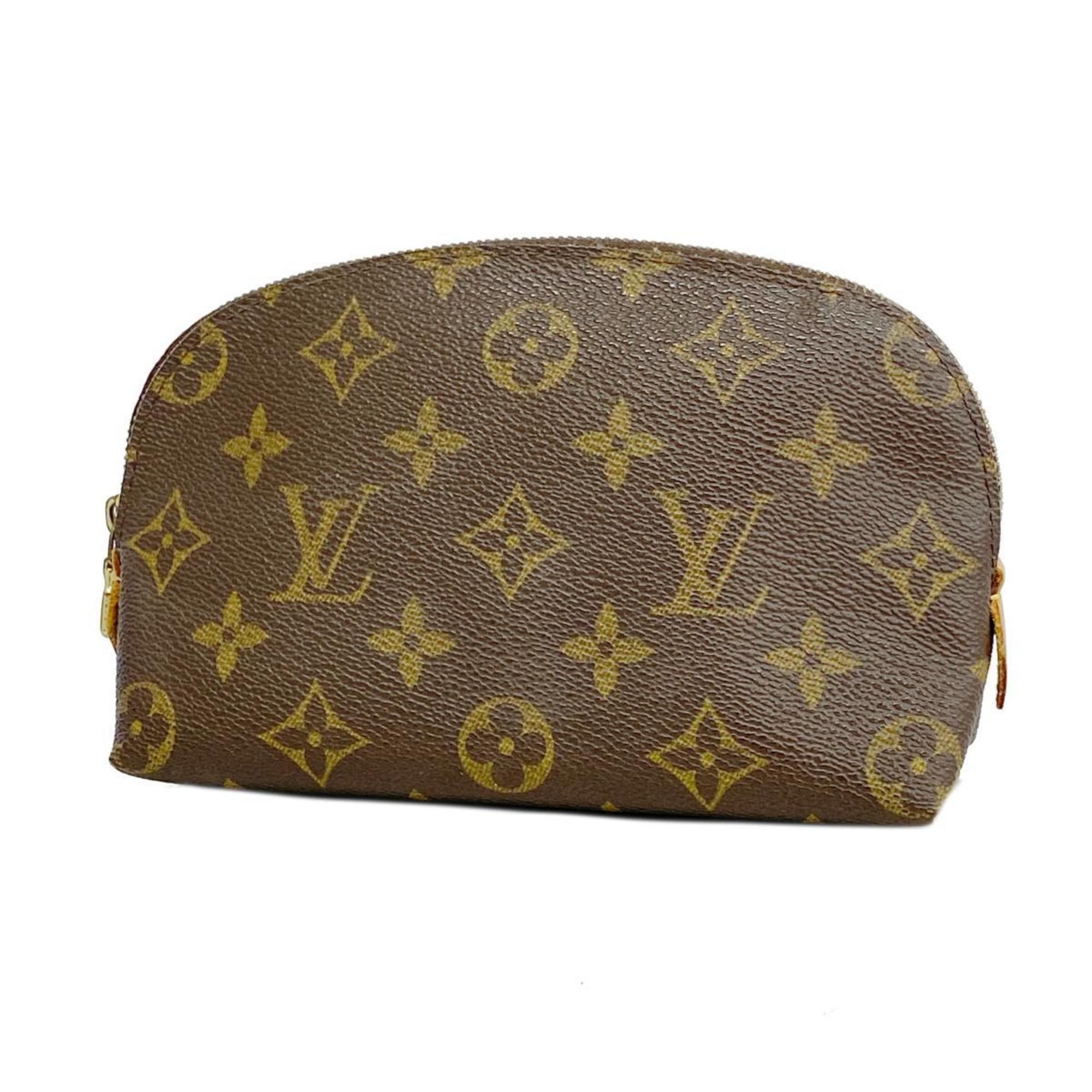 image of Louis Vuitton Pouch Monogram Pochette Tick M47515 Brown Ladies, Women's