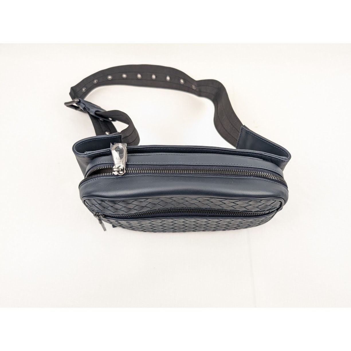 Bottega Veneta o1rshd1 / Intrecciato Ribbon Belt Bag in Dark Blue Size ONE SIZE - 8 Thumbnail
