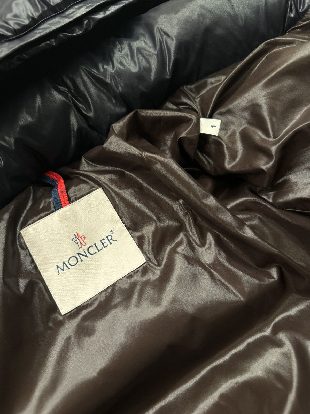 Moncler 🔵 Moncler Navy Maya Hooded Down Jacket (Size 1) Size US S / EU 44-46 / 1 - 9 Thumbnail