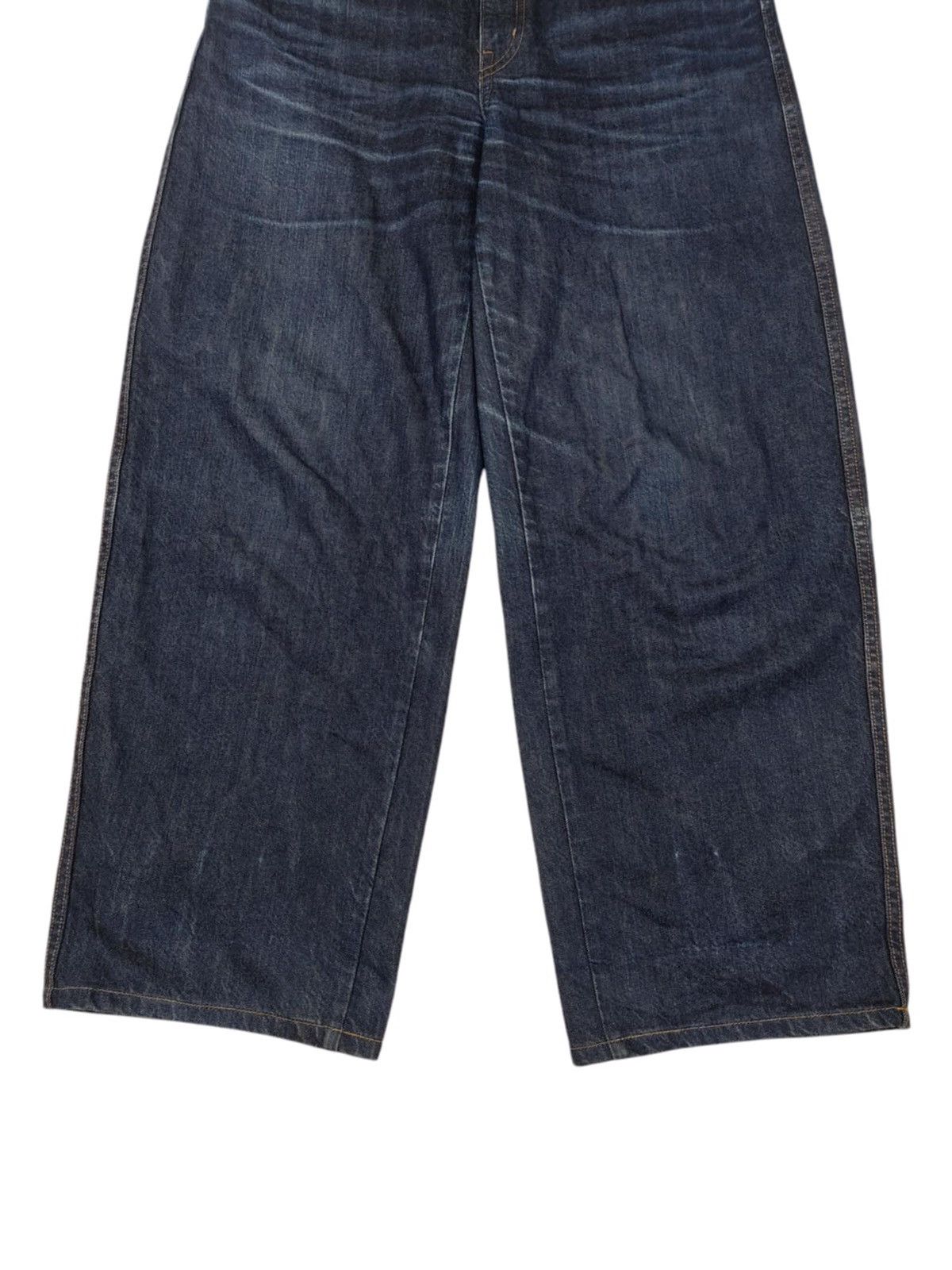 Japanese Brand × Uniqlo BAGGY 🔥 UNIQLO U Wide Leg Denim Size 30" / US 8 / IT 44 - 3 Thumbnail