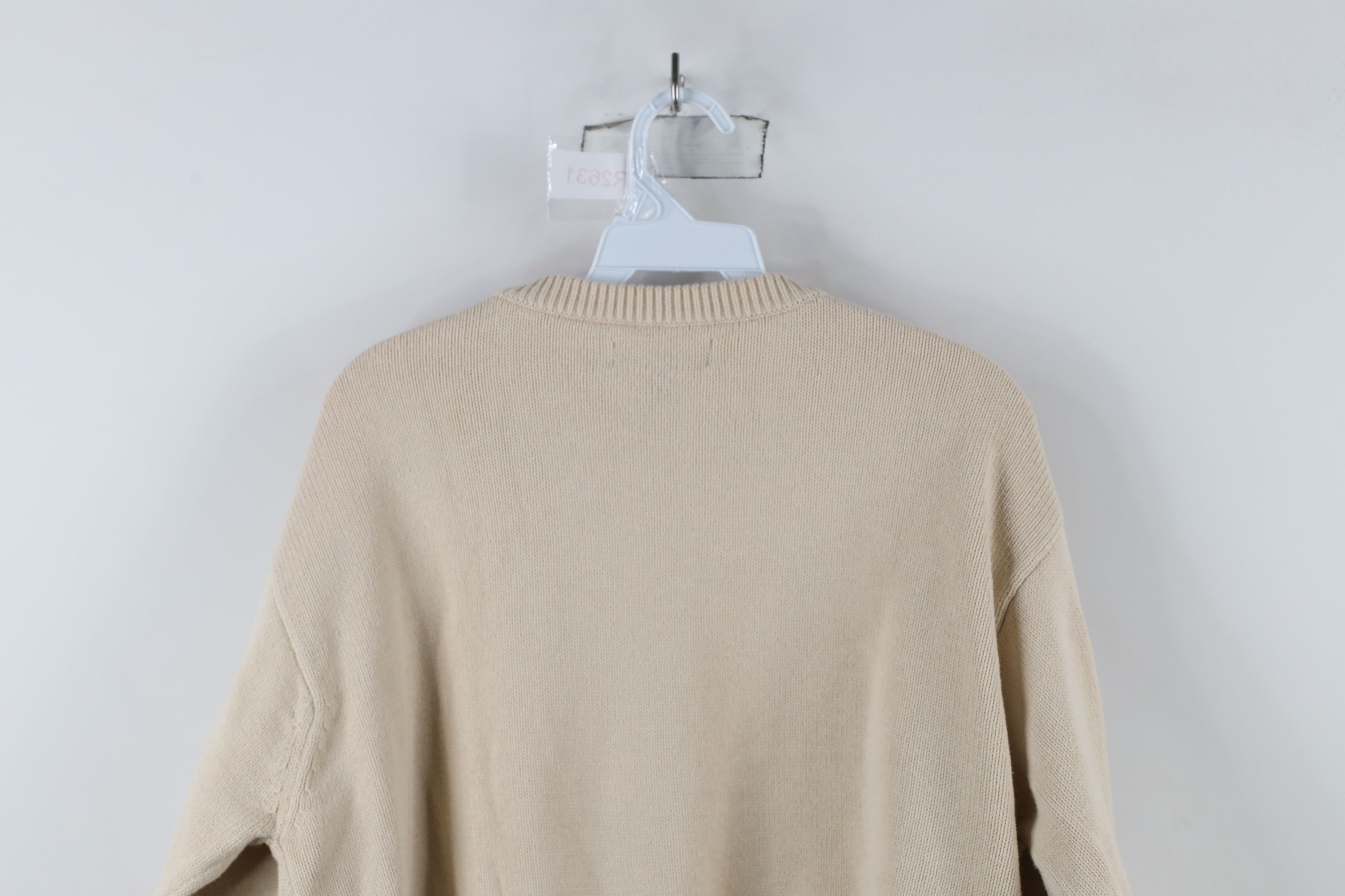 Vintage Vintage 90s Streetwear Argyle Cotton Knit Crewneck Sweater Size US M / EU 48-50 / 2 - 8 Thumbnail