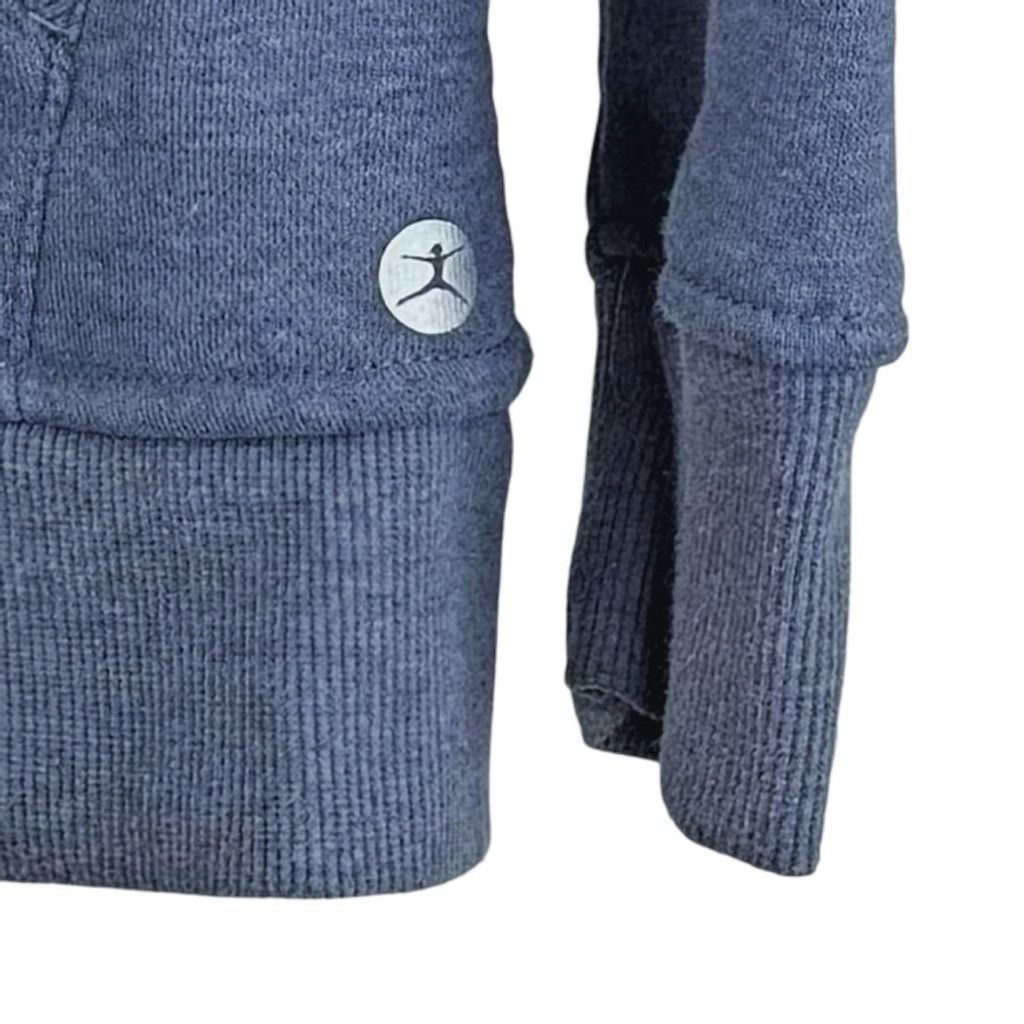 Other DANSKIN Women's Full Zip Muted Blue Athleisure Hoodie Size S Size S / US 4 / IT 40 - 4 Thumbnail