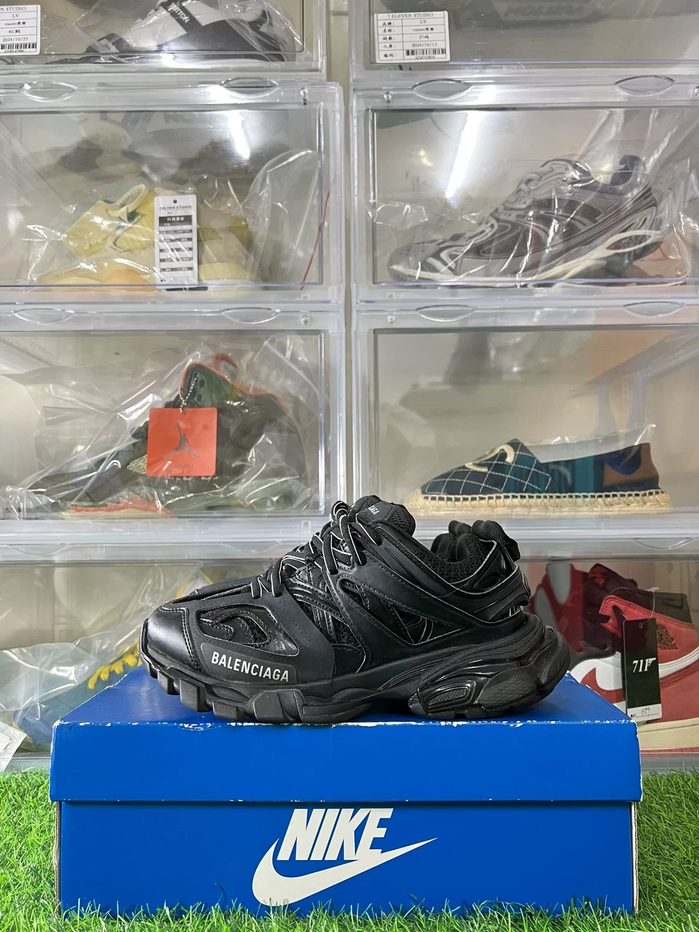 Balenciaga Track Sneakers Size 36 Black