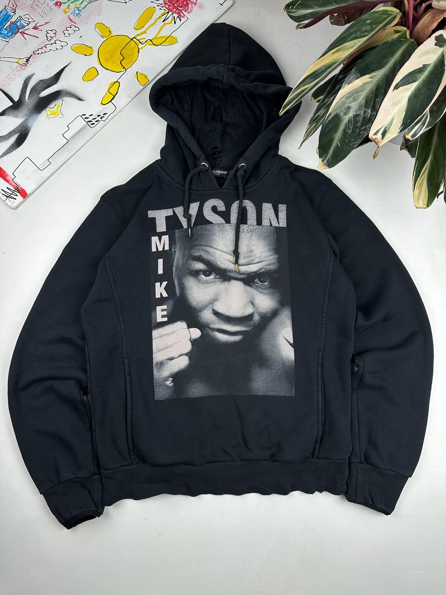 Dolce & Gabbana Mike Tyson Icon Portrait Hoodie