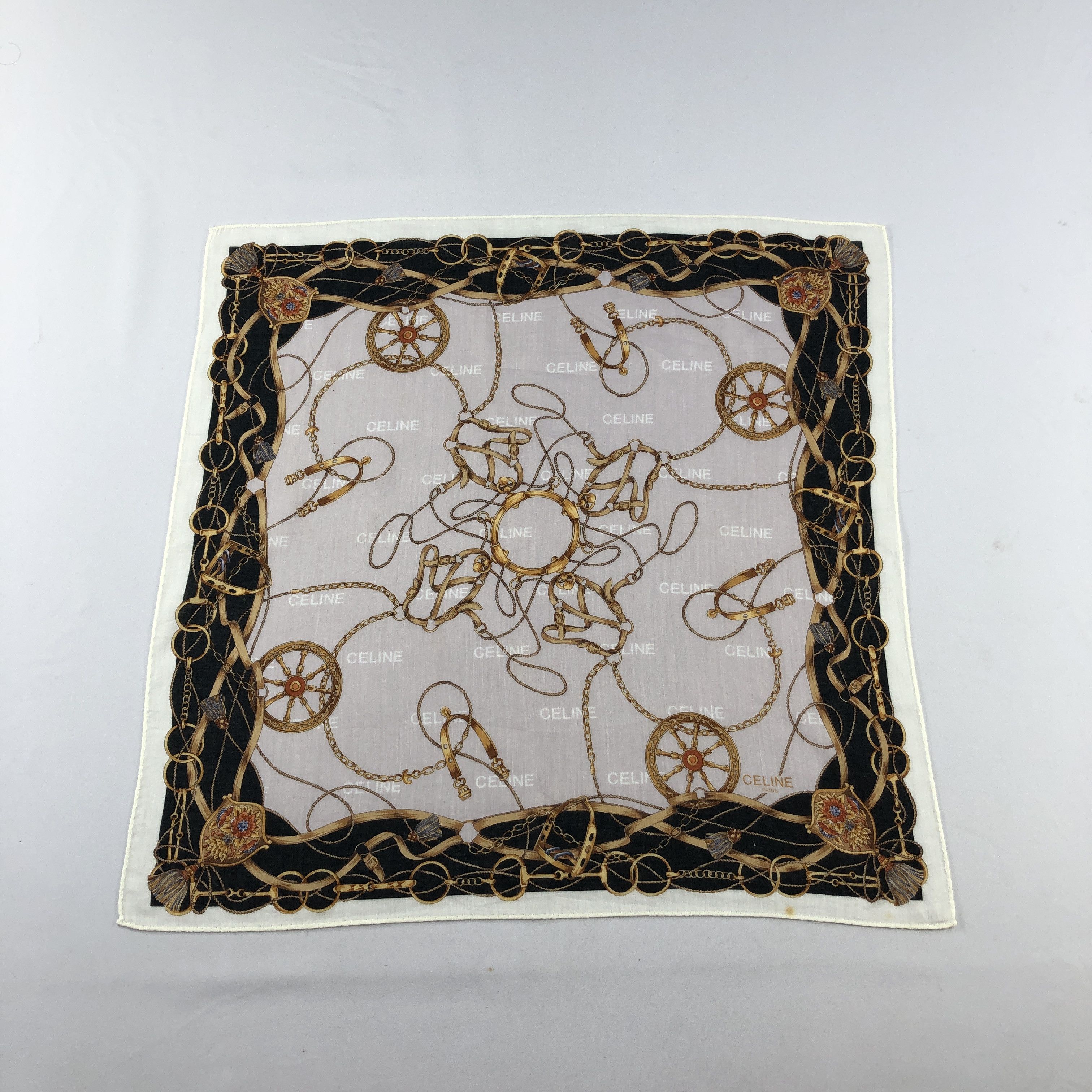 Celine Celine Handkerchief Neckerchief Bandana H3081 Size ONE SIZE - 1 Thumbnail