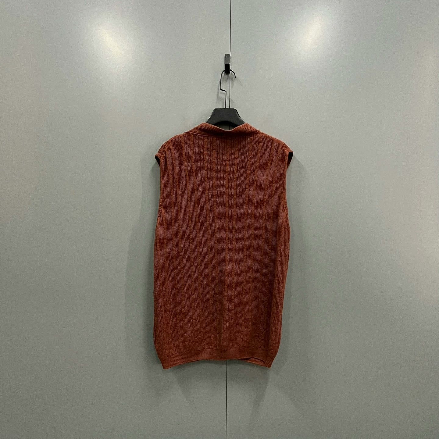 Ermenegildo Zegna Zegna Solid Knitted Cardigan Size US L / EU 52-54 / 3 - 2 Thumbnail