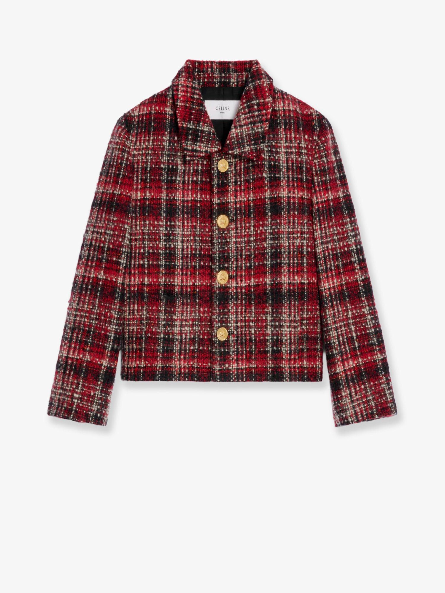 Celine Madras wool, cotton and mohair blazer 42 - USA Tariffs Included Size M / US 6-8 / IT 42-44 - 1 Thumbnail