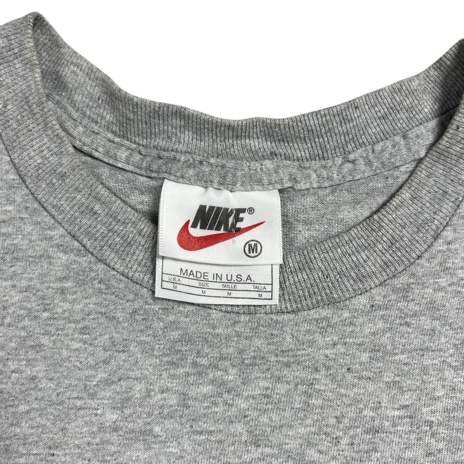 Nike × Vintage 90s Nike Penn State University Basketball Nittany Lions tee Size US L / EU 52-54 / 3 - 6 Thumbnail