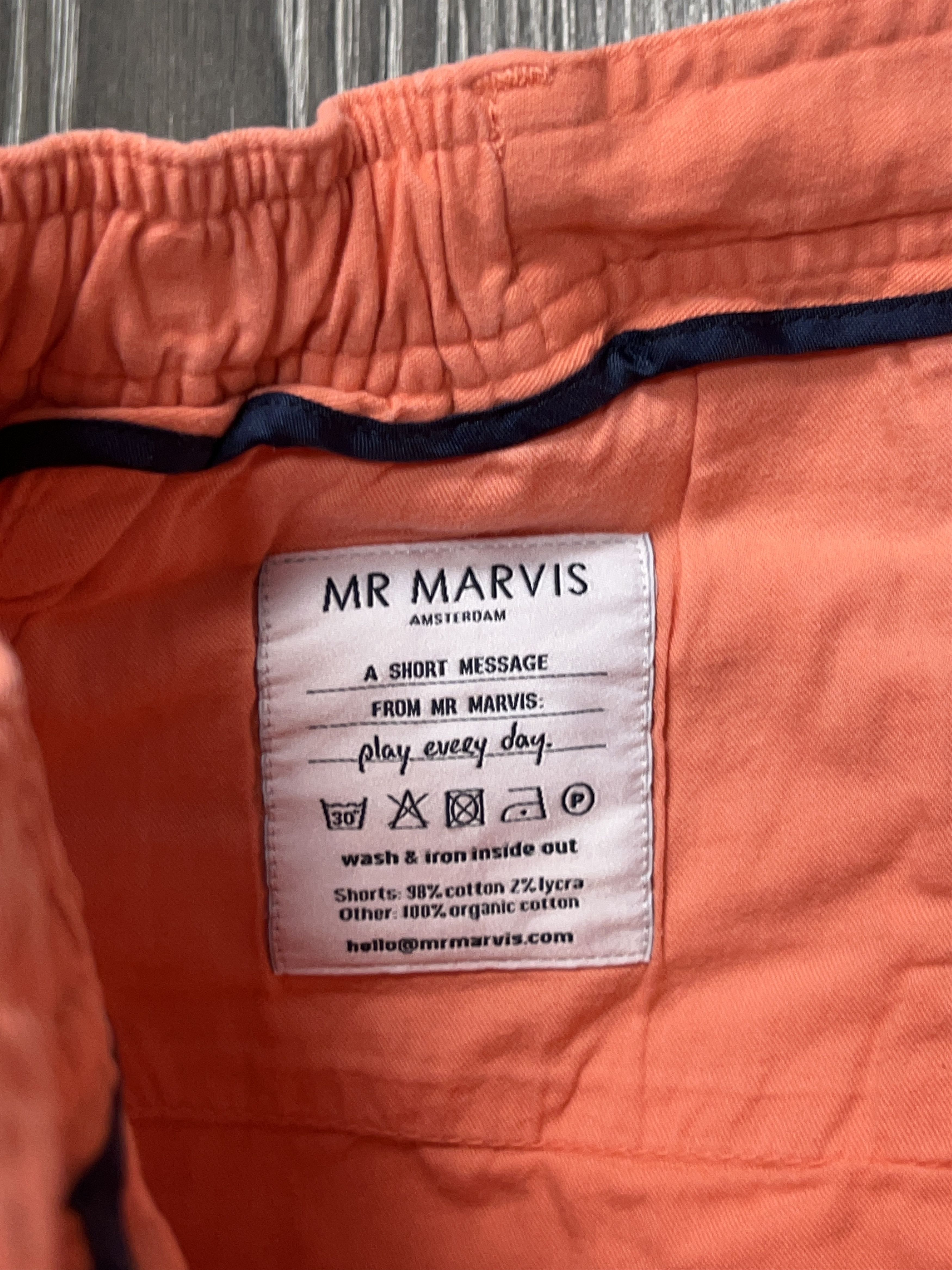 Other MR MARVIS Amsterdam "The Sunsets" Casual Chino Shorts Cotton Size US 32 / EU 48 - 8 Thumbnail