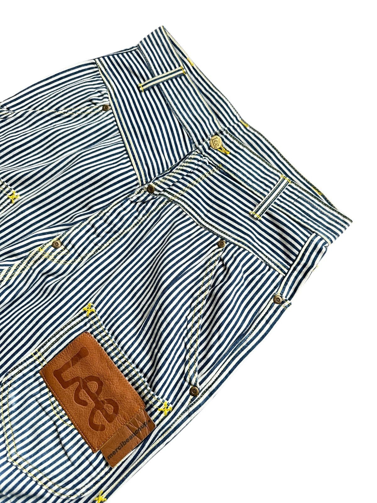 Lee × mercibeaucoup SS12 Mercibeaucoup x LEE drop crotch wabash denim jeans Size US 30 / EU 46 - 6 Thumbnail