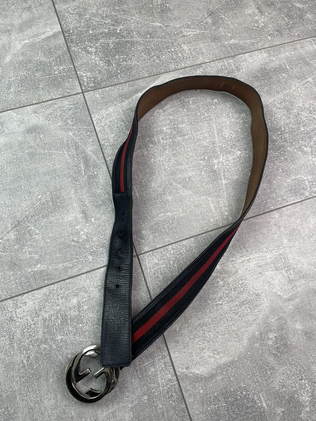 Gucci Gucci GG Leather Belt Size ONE SIZE - 2 Thumbnail