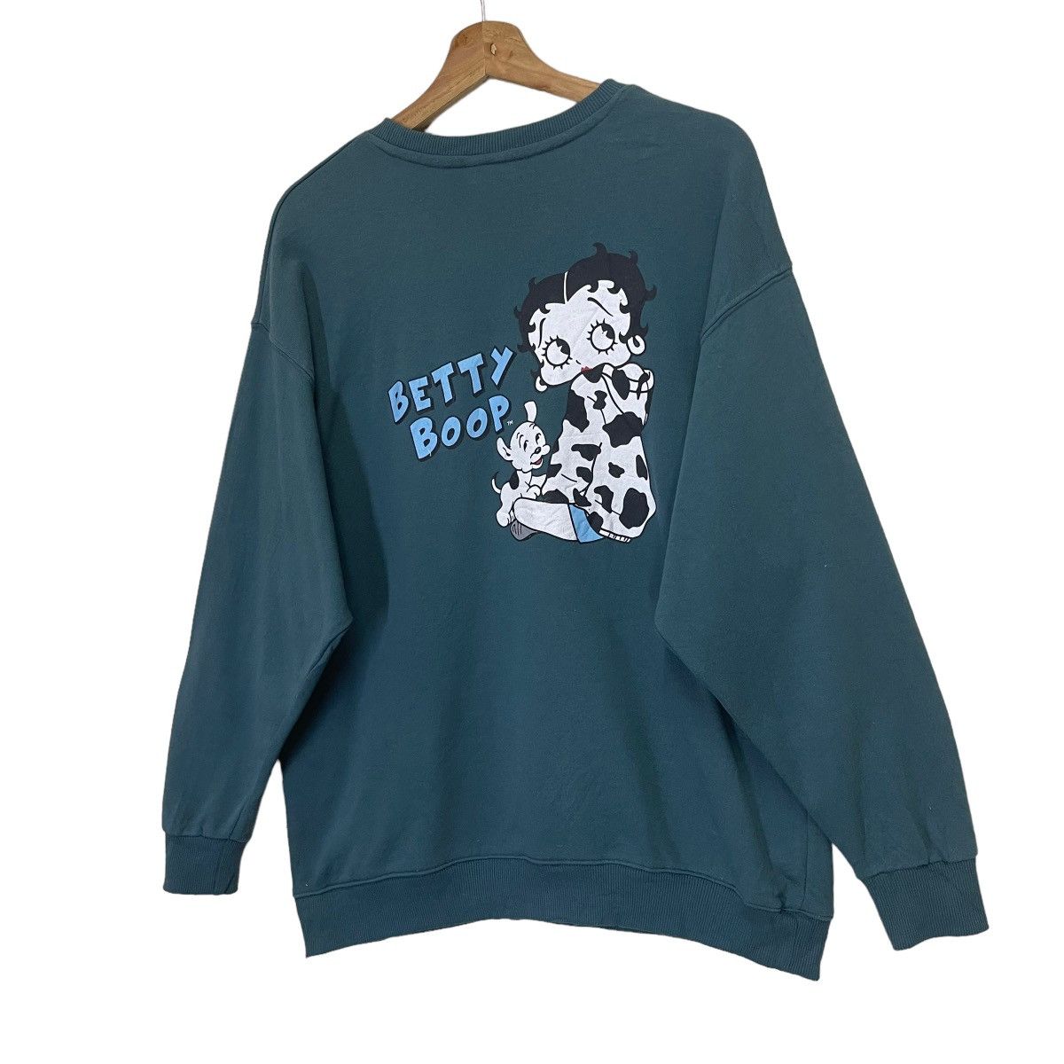 Cartoon Network Betty Boop x Denifits Big Logo Crewneck Sweatshirt Size US M / EU 48-50 / 2 - 3 Thumbnail