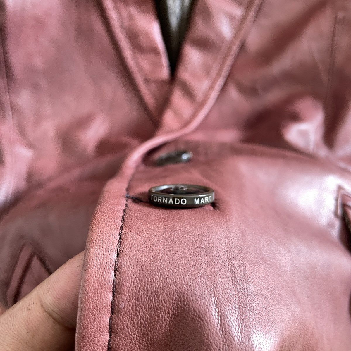 If Six Was Nine 🔥Tornado Mart y2k Leather blazer Size US L / EU 52-54 / 3 - 6 Thumbnail