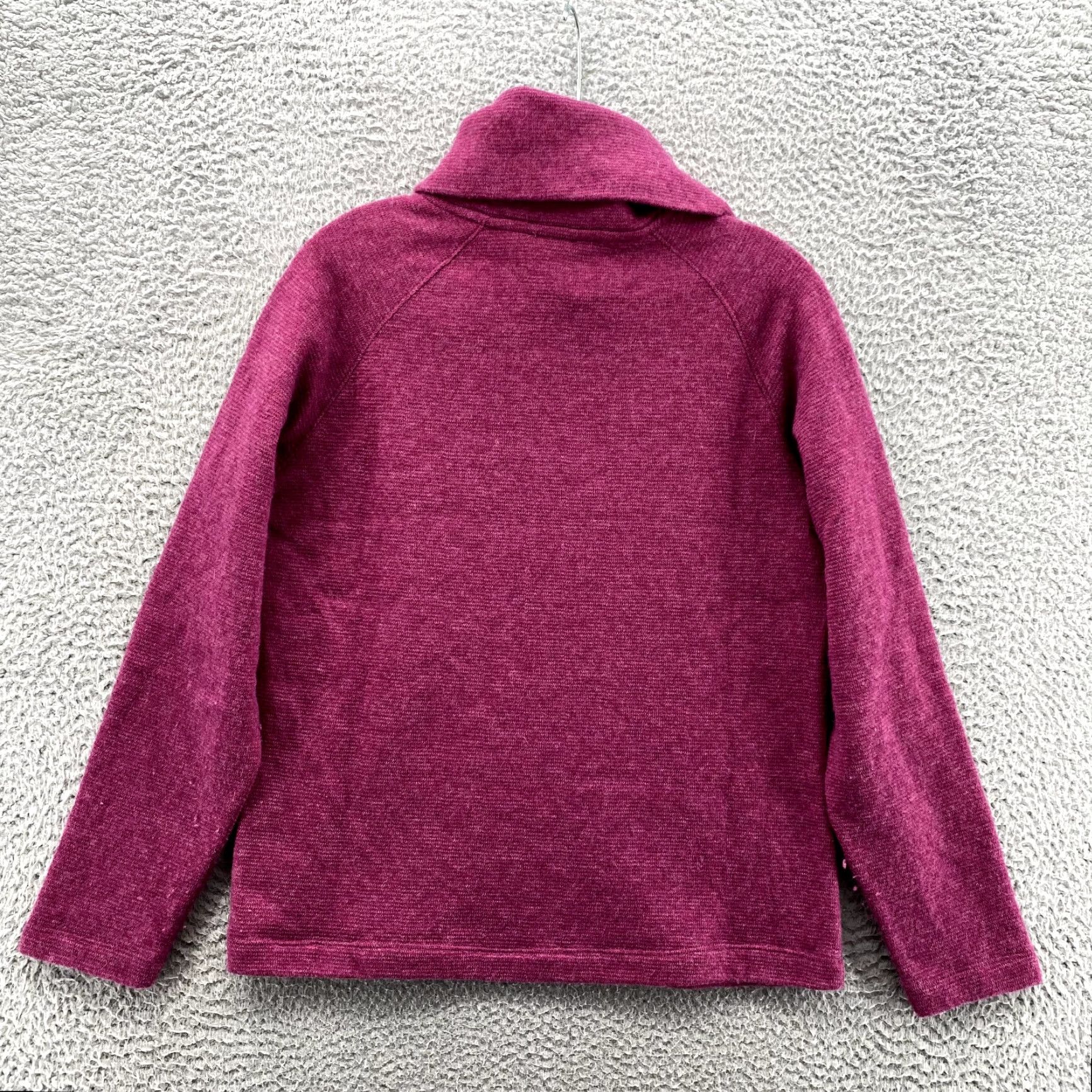 Merrell Merrell Sweater Womens Pink Medium Wool Blend Buttoned Turtle Neck Hiking Preppy Size M / US 6-8 / IT 42-44 - 7 Thumbnail