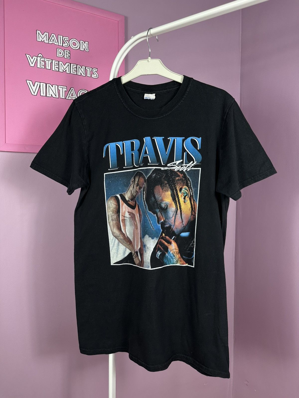 Travis Scott Travis Scott Vintage T Shirt Tour Promo Astroworld Size US S / EU 44-46 / 1 - 1 Thumbnail