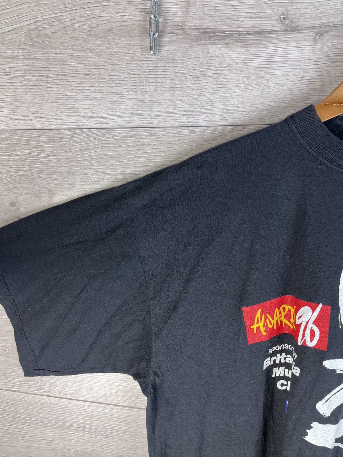 Fruit Of The Loom BRIT AWARDS 1996 vintage promo shirt XL rare BRITPOP OASIS 2 Size US XL / EU 56 / 4 - 3 Thumbnail