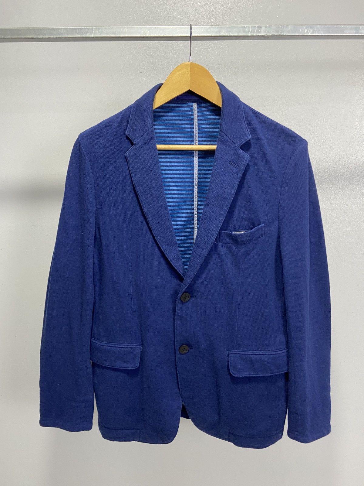 Japanese Brand Men Bigi soft blazer Size US S / EU 44-46 / 1 - 1 Thumbnail