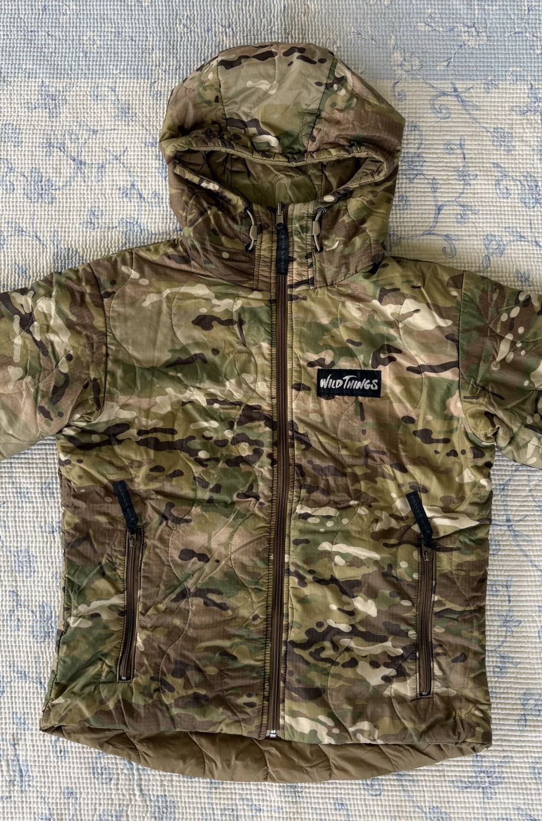 Wild Things Wild Things Quilted Camouflage Reversible Hoodie Jacket Size US S / EU 44-46 / 1 - 4 Thumbnail