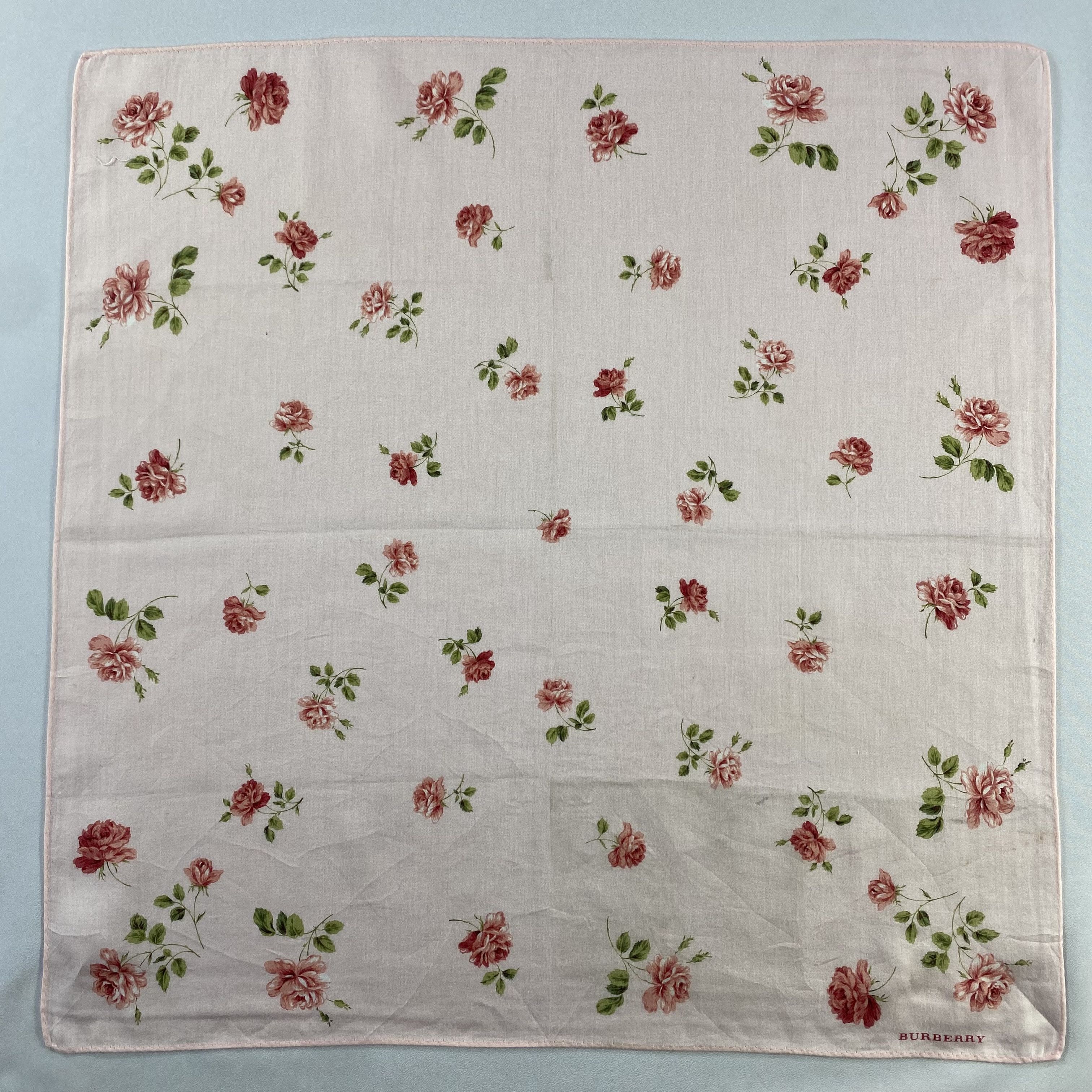 Burberry × Vintage Burberry Handkerchief / Neckerchief / Bandana-P1155 Size ONE SIZE - 1 Thumbnail